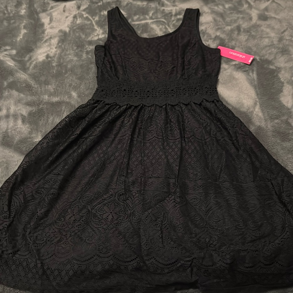 Black Lace Dress